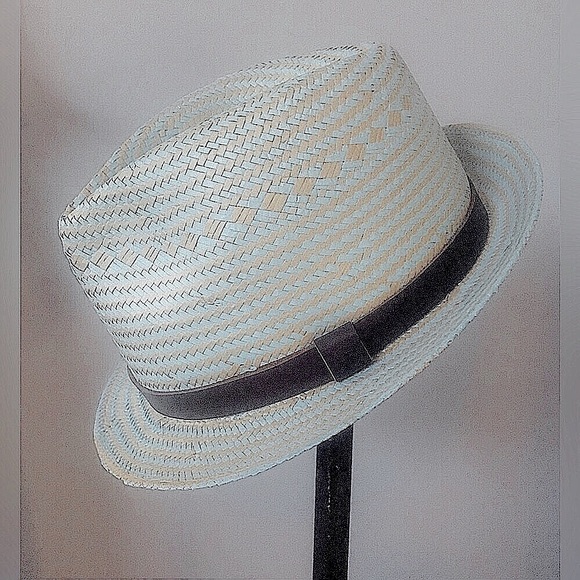 Gorgeous Pistil Straw/Leather Fedora - Picture 10 of 11